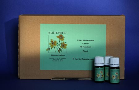 Bachblten Komplett-Set 5 ml, Bltenwelt Keilholz