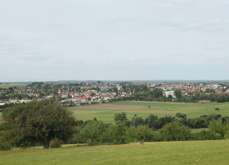 Karte mit Foto und gefttertem Umschlag