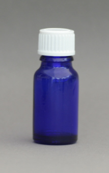 10 ml Blauglas-Flasche mit Pipette