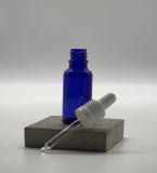 20 ml Blauglas-Flasche mit Pipette Originalit�tsverschluss