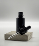 30 ml Violett-Glasflasche mit Pipette Originalit�tsverschluss�