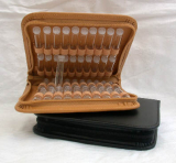 Leder-Etui 40 Rollrandgl�ser