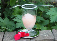 Rezept Rosenblten-Sorbet mit Bio-Aroma Rose von Baldini