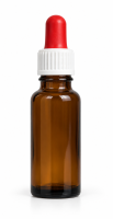 20 ml Braunglas-Flasche mit Pipette