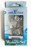 Edelstein Wasser-Set Bergkristall
